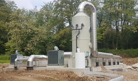VALBE SERVIZI SPA: BIOFILTRO DI DEODORIZZAZIONE