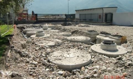 Impianto di trattamento di acque meteoriche e rilancio di acque nere