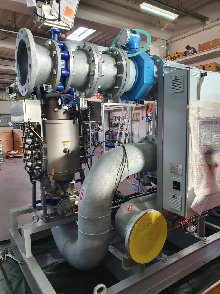 IMPIANTO PER ACQUE DI BALLAST SU SKID