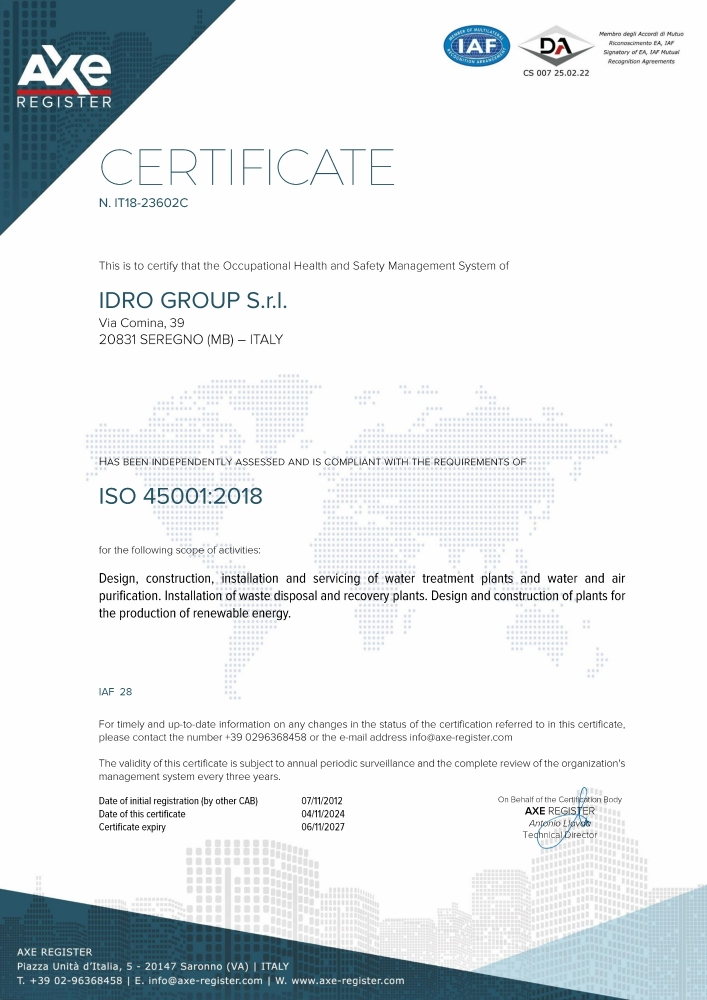Certificazioni
