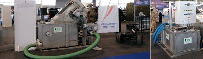 MINISTERO DELLA DIFESA - SISTEMA DI PRE-TRATTAMENTO DI GRIGLIATURA